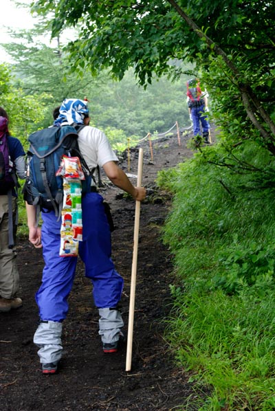 須走口（五合目〜新六合目）